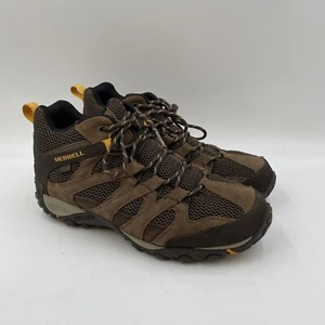 MEN'S 10.5 WIDE Merrell Alverstone Mid GTX Hiking Trailing Mid Boot J48535W - Picture 1 of 8