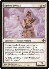 MTG X1: Umbra Mystic, Rise of the Eldrazi, R, Moderate Play