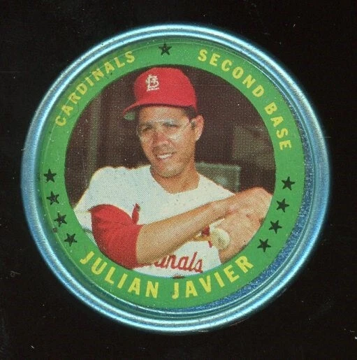 1971 Topps Coins Baseball #39 Julian Javier