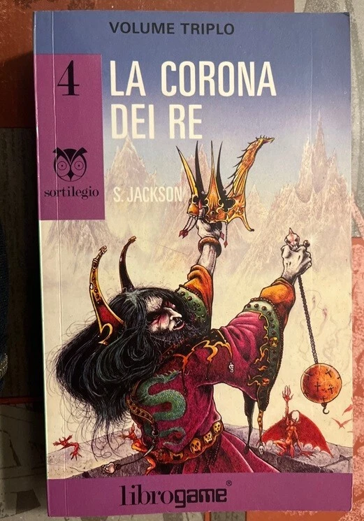 La corona dei re n.4  librogame  SORTILEGIO  2°ristampa  Luglio 1990  NUOVO - Immagine 1 di 1