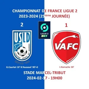 MAGNET FOOT # USL.DUNKERQUE # TOUS LES MATCHS DISPONIBLES SUR DEMANDE !! - Picture 1 of 1