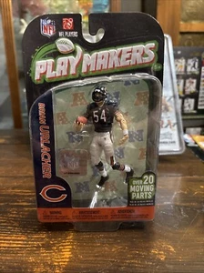 2012 Brian Urlacher Chicago Bears McFarlane Toys NFL PlayMakers Mini 4” Figure - Picture 1 of 3