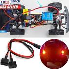 LED Lights Kit Red Taillights Plugs Directly Into Receiver For RC SCX24 AXI00006
