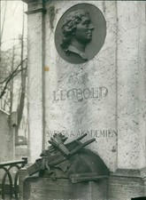 Vintage photograph of Stockholm Pictures. Klara cemetery