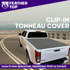 Feathertop Clip In Soft Tonneau Cover for the Isuzu D-Max Dual Cab Sep20-Current - Picture 1 of 10