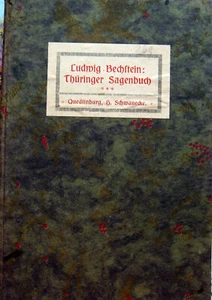 Thüringer Sagenbuch Ludwig Bechstein 3.Band 1919 - Bild 1 von 4