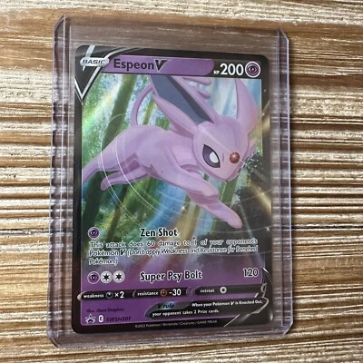 Pokémon Card Espeon V SWSH201 Sword & Shield Promo 2022 NM-Mint - Image 1 of 2
