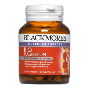BLACKMORES B/M BIO MAGNESIUM TAB 50 BL TABS - Picture 1 of 3