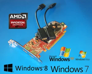 HP Compaq Elite 8000 8100 8200 8300 Full-Height Dual HDMI Video Graphics Card - Picture 1 of 1