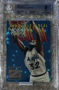 1996-97 SKYBOX Z-FORCE SLAM CAM SHAQUILLE ONEAL BGS 9 LOW POP BEAUTY - Picture 1 of 2