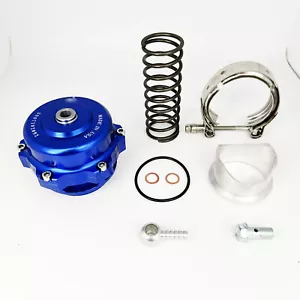 50MM BOV Universal 50mm Blow Off Valve Q Typer BV50 Stye 6 PSI+18PSI BLUE - Picture 1 of 16