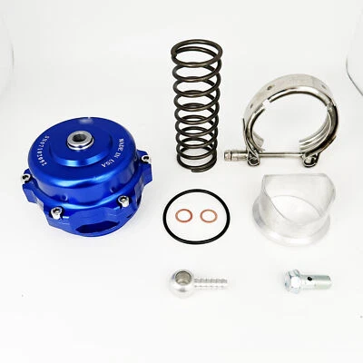 50MM BOV Universal 50mm Blow Off Valve Q Typer BV50 Stye 6 PSI+18PSI BLUE - Image 1 of 4