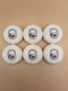 NEU Set mit 6 Diptyque Philosykos runden Seifenstück je 30g/1,06oz - Saint Germain - Bild 1 von 4