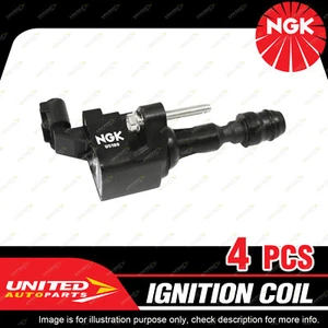 4x NGK Ignition Coils for Opel Astra PY Insignia GA 2.0L A20NFT I4 16V 2012-2013 - Picture 1 of 3