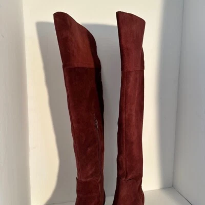 Vince Camuno Verona Women's Suede Leather Boots - Image 1 of 4