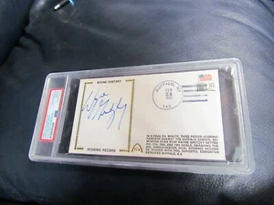 Wayne Gretzky Signed First Day Cover Envelope PSA Encapsulated - Picture 1 of 5