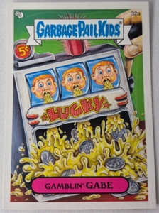 2006 Topps Garbage Pail Kids Serie 5 Sammelkarte #32a - Gamblin' Gabe - Bild 1 von 1