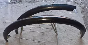 Coppia parafanghi bici R freni a bacchetta, ruote 26", in ferro - Foto 1 di 4