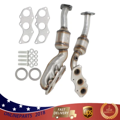 For Lexus IS250 2.5L 2006-2015 Manifold Catalytic Converter Passenger+Drive Side - Image 1 of 4