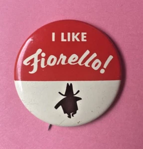 Tom Bosley "FIORELLO!" Bock & Harnick 1959 1 1/4" Broadway Pinback - Picture 1 of 3
