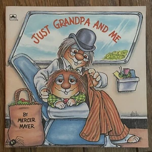 Just Grandpa and Me Little Critter Mercer Mayer VTG Golden Look-Look Book EUC - Picture 1 of 3