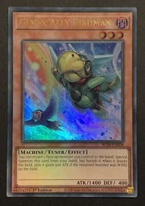 Genex Ally Birdman - BLTR-EN058 - Ultra Raro - Arte Antiguo - 1ª Edición - Yugioh - Imagen 1 de 3