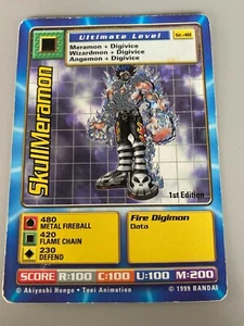 SKULLMERAMON FIRST EDITION DIGIMON CARD ST 48 - Picture 1 of 2