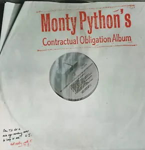 MONTY PYTHON Monty Python's Contractual Obligation Album ARISTA RECORDS Vinyl LP - Imagen 1 de 3