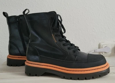 Regatta Stiefelette schwarz 38 Orange Akzente NEU - Bild 1 von 3
