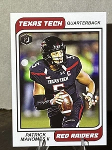2017 Patrick Mahomes Texas Tech Red Raiders!   SAUBERE KARTE! 💎🏆 - Bild 1 von 14