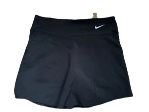 Nike Black Tennis Skort/Skirt Dri-Fit. Youth Girls Size Large(10/12) NWT - Picture 1 of 6