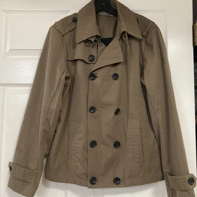 Men’s Projek Raw quilted lining Jacket Button Size M Brown - Image 1 of 4