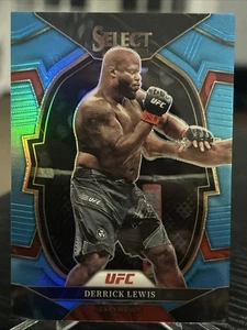 2023 Panini Select UFC Concourse Light Blue Prizm /249 Derrick Lewis #72 - Picture 1 of 8