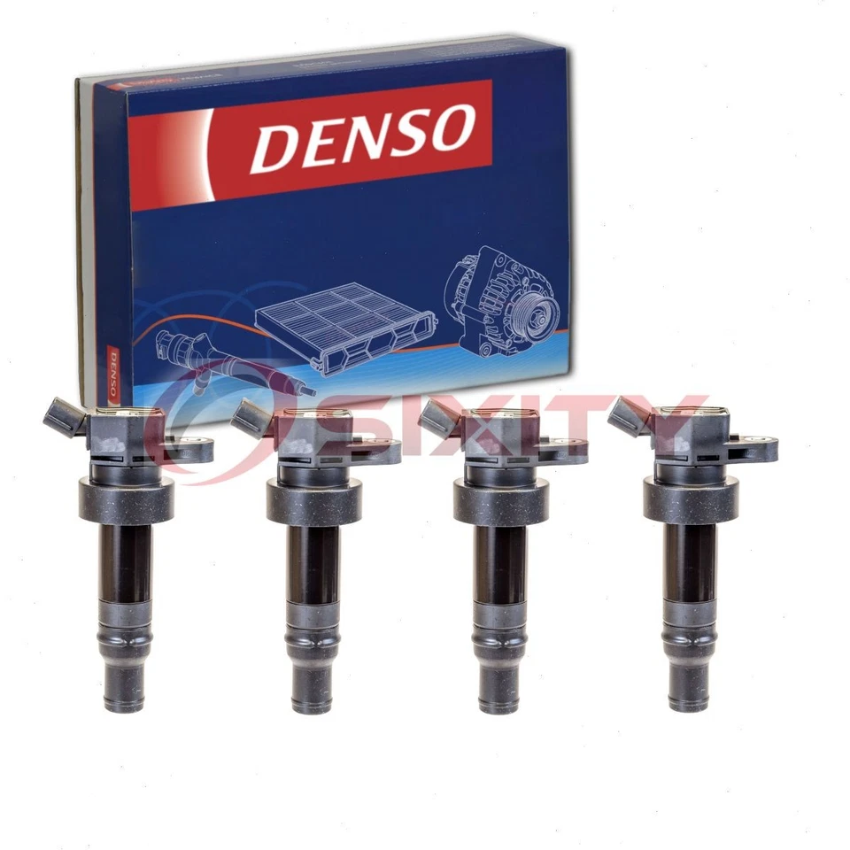 4 pc Denso Direct Ignition Coils for 2012-2019 Hyundai Accent 1.6L L4 Spark dk - Image 1 of 4