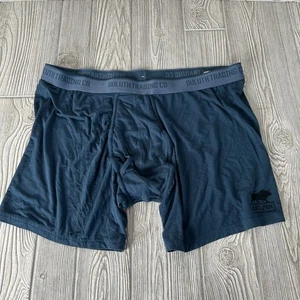 Duluth Trading Mens Size 2XL Blue Wool Blend Bullpen Boxer Brief Underwear - Picture 1 of 5