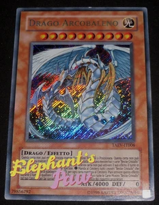 Yugioh - Drago Arcobaleno RARA SEGRETA - TAEV-IT006 - Foto 1 di 3