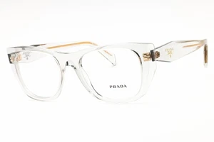 PRADA PR A18V 12R1O1 Brille Transparent Hellgrau Gestell 52mm - Bild 1 von 4