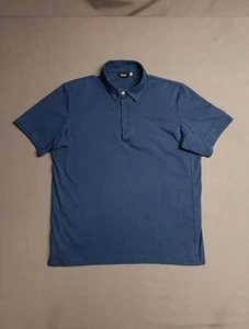 Rapha Essential Polo Men's XL Navy Quick Drying Pique Performance Cycling Golf - Picture 1 of 13