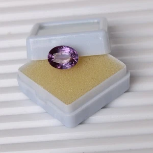 Alejandrita 6,40 quilates Brasil cambio de color forma ovalada piedras preciosas sueltas certificadas - Imagen 1 de 8