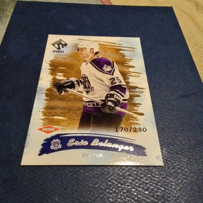 2000-01 Pacific Private Stock Retail /230 Eric Belanger #121 Rookie RC - Image 1 of 2