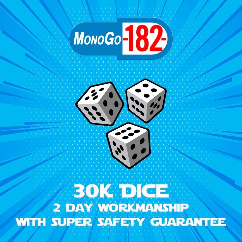 Servicio Dice Boosting 20k Mono_poly Go POR FAVOR LEER DESCRIPCIÓN) Foto 1 de 4