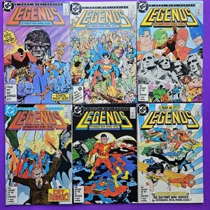 Juego completo de miniserie DC LEGENDS 1-6 DC 1996 VF/NM 9,0 1ª Amanda Waller - Imagen 1 de 10