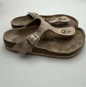 Birkenstock Unisex Gixen Thong Size W7 M5 Sandal's - Picture 1 of 6