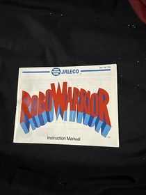 NES Robo Warrior Instruction Manual 