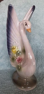 Wunderschöner Schwan Aus Porzellan Porzellanfigur Figur Deko - Bild 1 von 5
