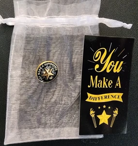 Recognition Service “You Make A Difference ” Lapel Pin (Used) - Picture 1 of 2
