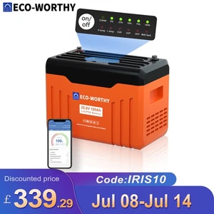24V 100AH Lithium LiFePO4 Battery BMS 15000+ Cycles Smart Solar System Home RV - Picture 1 of 8