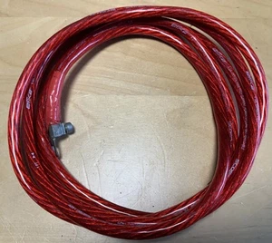 4 GA sauerstofffreies Batteriekabel KLAR ROT Scosche 9 1/2 Fuß Leistung 221 bis -22F efx2 - Bild 1 von 5