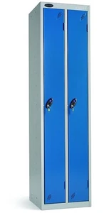 NEW Twin Person 2 Door Steel Storage Staff Lockers / Locker British Manufactured - Picture 1 of 2