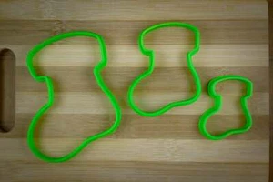 Christmas Sock - Sock at fireplace - Cookie cutter Multi-Size - Bild 1 von 10